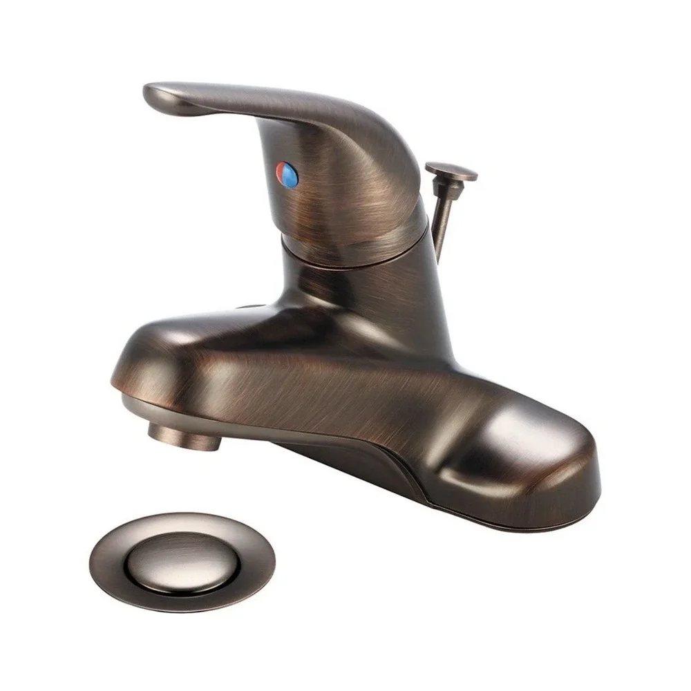 Olympia Faucets L-6160 Elite 1.2 GPM Centerset Bathroom Faucet - Brushed Bronze